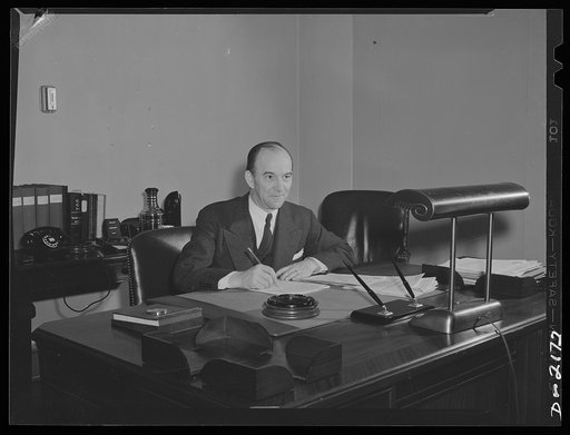 James G. Rolunson [or Robinson], Administrative Officer of War Production