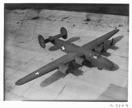 B-24 Liberator bomber and C-87 Liberator Express. The C-87 Liberator Express is equipped with twenty portable chairs that are set up when the plane is used to carry human cargo. When Army officials saw the need for transport planes early in the war, plans for the Liberator Express were drawn to util