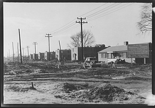 Defense housing project being developed by the housing authority of the city of Newport News, Virginia for the shelter of defense workers and families of enlisted personnel