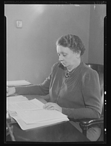 Miss Harriet Elliot, associate administrator of the Office of Price Administration (OPA), Office of Emergency Management (OEM), in charge of the Consumer Division