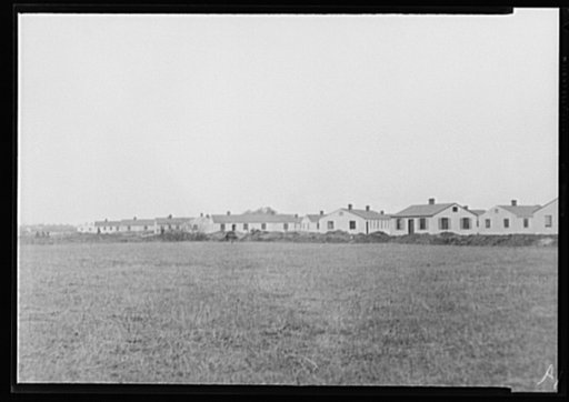 Off reservation construction by the Navy. These units, which are pre-fabricated, will house civilian industrial workers