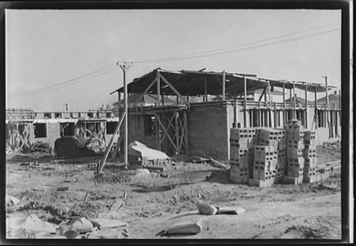 USHA (U.S. Housing Agency)-financed rental housing development in Norfolk to be used for families of workers in defense industries