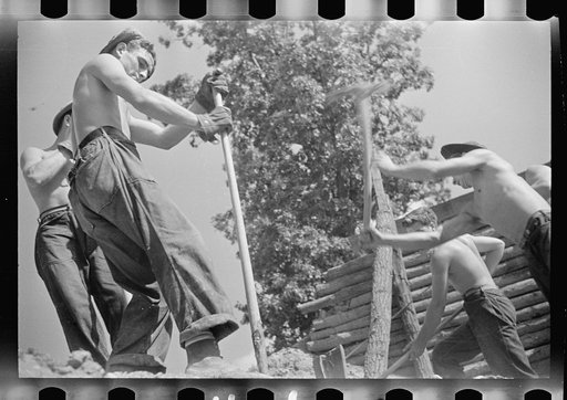CCC (Civilian Conservation Corps) workers, Prince George's County, Maryland
