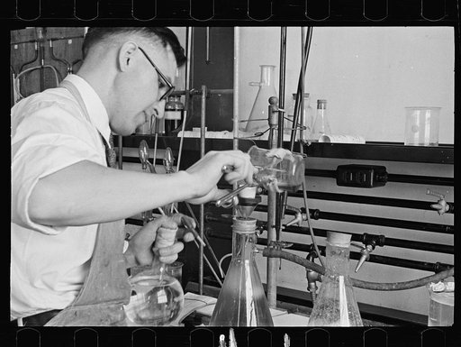 Untitled photo, possibly related to: Laboratory, Department of Agriculture Experimental Farm, Beltsville, Maryland