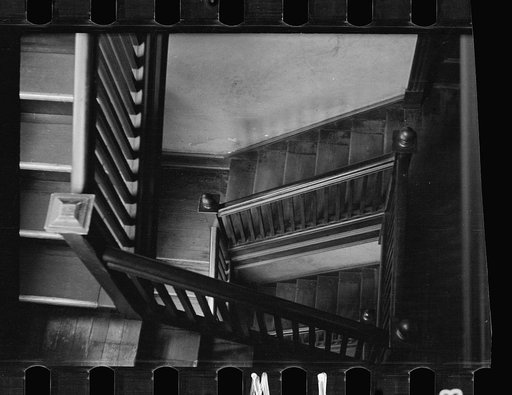 Stairway in rooming house, Washington, D.C.