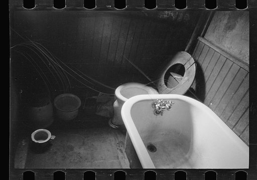 Untitled photo, possibly related to: Negro's kitchen, Washington, D.C. Kitchen in Negro home near Union Station