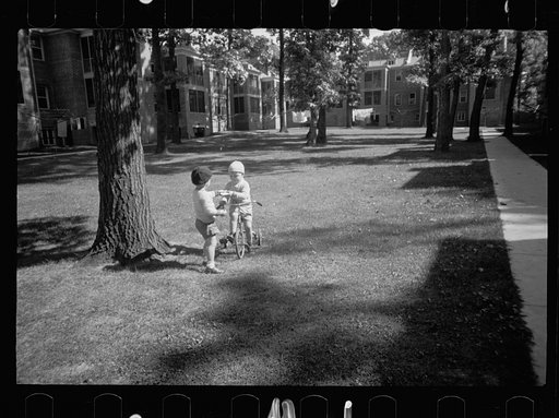 Untitled photo, possibly related to: Washington's more healthy children, Washington, D.C. Living at an apartment owned by Washington Sanitary Housing Corporation