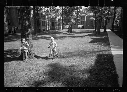 Untitled photo, possibly related to: Washington's more healthy children, Washington, D.C. Living at an apartment owned by Washington Sanitary Housing Corporation