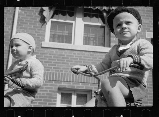 Untitled photo, possibly related to: Washington's more healthy children, Washington, D.C. Living at an apartment owned by Washington Sanitary Housing Corporation
