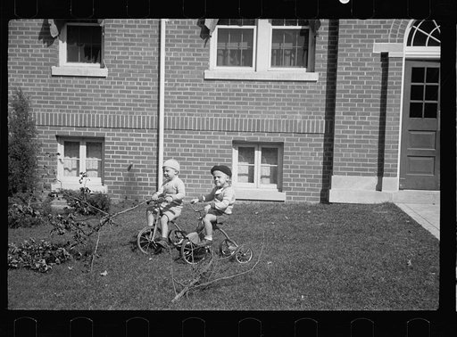 Untitled photo, possibly related to: Washington's more healthy children, Washington, D.C. Living at an apartment owned by Washington Sanitary Housing Corporation