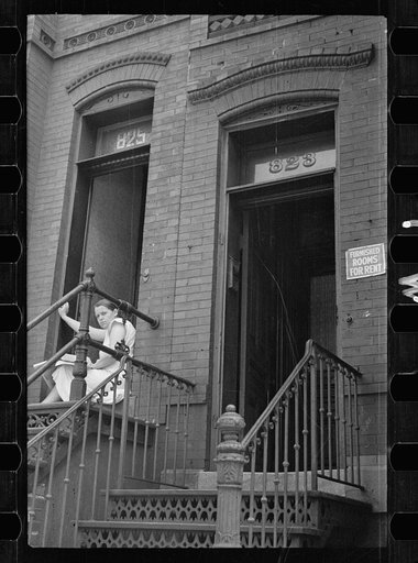 Untitled photo, possibly related to: Typical rooming house, Washington, D.C.