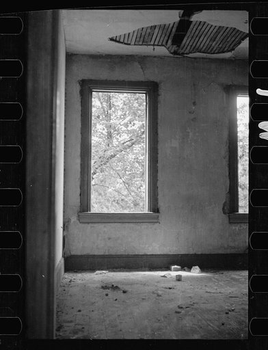 Untitled photo, possibly related to: Slum front yard playground, Washington, D.C. Such is the front yard available to these two youngsters to play in