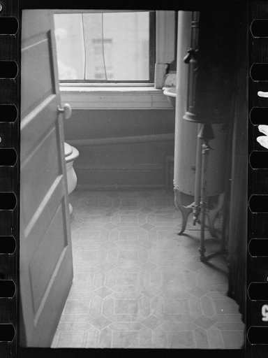 Untitled photo, possibly related to: Slum front yard playground, Washington, D.C. Such is the front yard available to these two youngsters to play in
