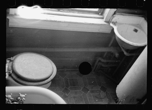 Untitled photo, possibly related to: Slum front yard playground, Washington, D.C. Such is the front yard available to these two youngsters to play in