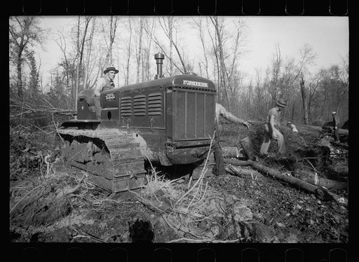 Land clearing. Prince George's County, Maryland