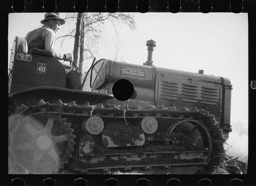 Untitled photo, possibly related to: Land clearing. Prince George's County, Maryland