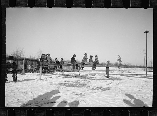 Untitled photo, possibly related to: Playtime, Radburn, New Jersey