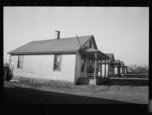 Untitled photo, possibly related to: Typical half-built house at Steel Subdivision, Hamilton County, Ohio