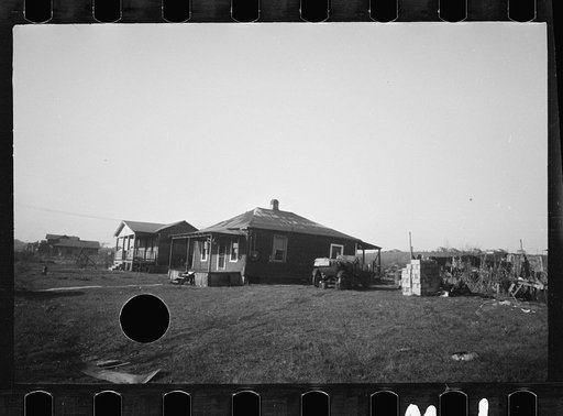 Untitled photo, possibly related to: Typical half-built house at Steel Subdivision, Hamilton County, Ohio