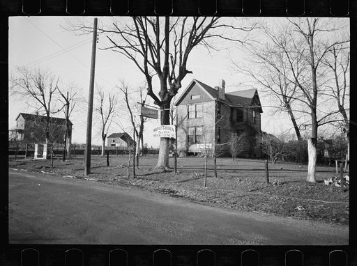 "Blight house," Hamilton County, Ohio