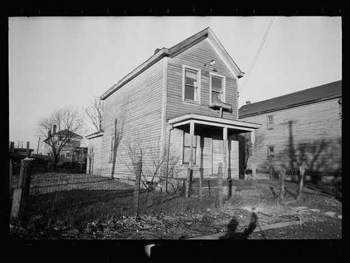 Untitled photo, possibly related to: House typical of Steel Subdivision, Hamilton County, Ohio