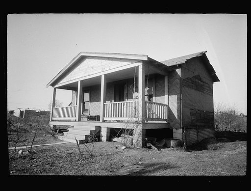 Untitled photo, possibly related to: House typical of Steel Subdivision, Hamilton County, Ohio