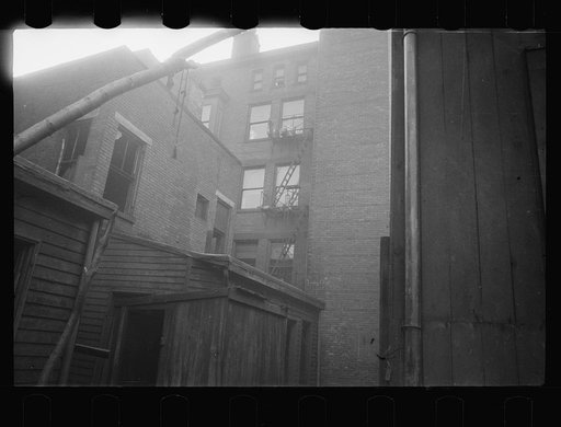 Untitled photo, possibly related to: Alleyway off Van Horn Street, Hamilton County, Ohio
