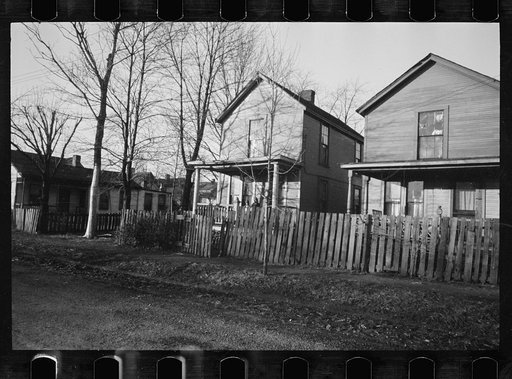 Typical house at Steel Subdivision outside of Cincinnati