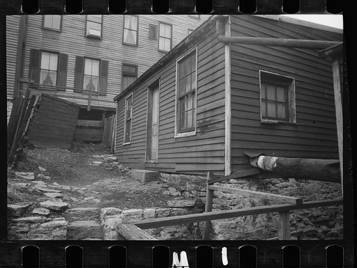Untitled photo, possibly related to: Typical wood frame house, Hamilton County, Ohio