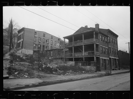 Untitled photo, possibly related to: Typical wood frame house, Hamilton County, Ohio