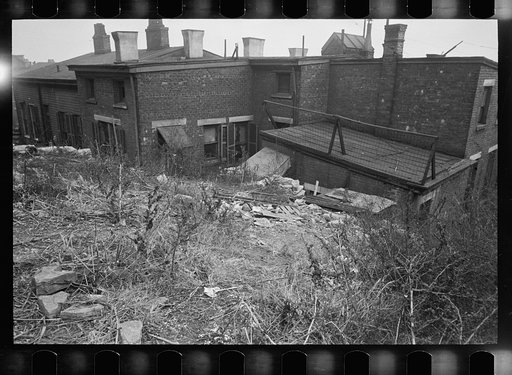 Untitled photo, possibly related to: Typical wood frame house, Hamilton County, Ohio