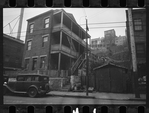 Untitled photo, possibly related to: Typical wood frame house, Hamilton County, Ohio