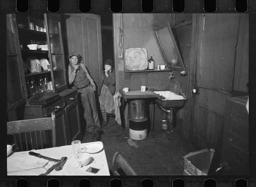 Tenement kitchen, Hamilton Co., Ohio