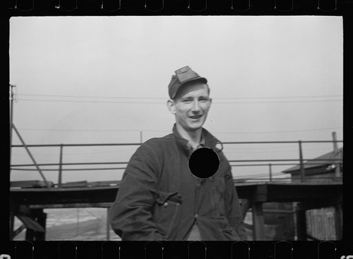 Untitled photo, possibly related to: Miner at American Radiator Mine, Mount Pleasant, Westmoreland County, Pennsylvania