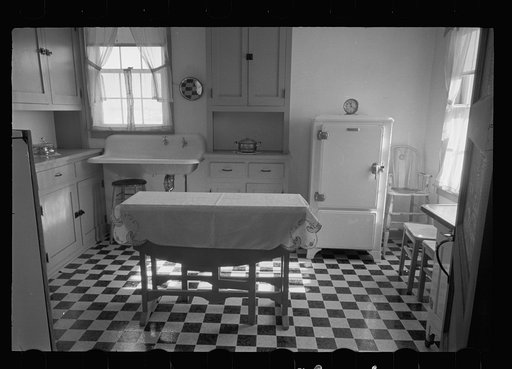 Untitled photo, possibly related to: Westmoreland Homesteads, Mount Pleasant, Westmoreland County, Pennsylvania. Kitchen