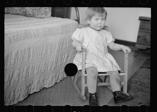 Untitled photo, possibly related to: Westmoreland Homesteads, Mount Pleasant, Westmoreland County, Pennsylvania. Bedroom