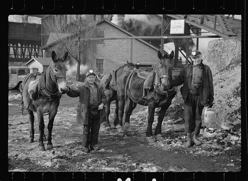 Untitled photo, possibly related to: Miners at American Radiator Mine, Mount Pleasant, Westmoreland County, Pennsylvania