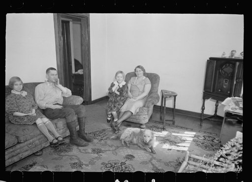 Untitled photo, possibly related to: Westmoreland Homesteads, Mount Pleasant, Westmoreland County, Pennsylvania. Bedroom