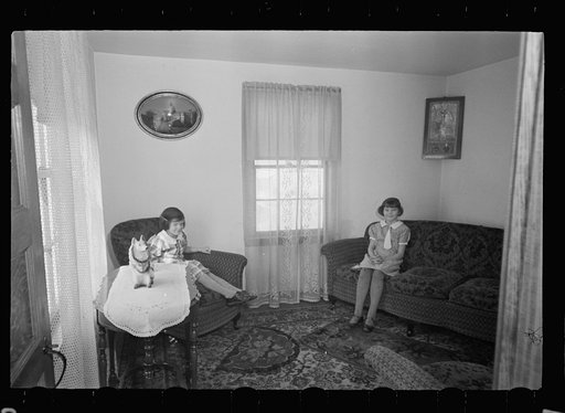 Untitled photo, possibly related to: Westmoreland Homesteads, Mount Pleasant, Westmoreland County, Pennsylvania. Bedroom