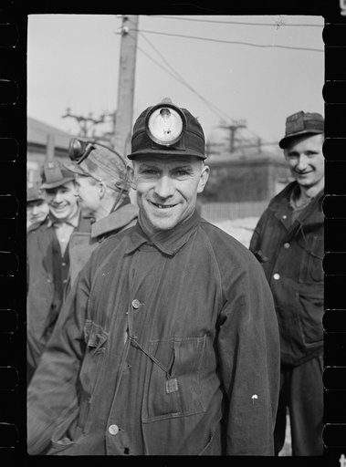 Miner at American Radiator Mine, Mount Pleasant, Westmoreland County, Pennsylvania