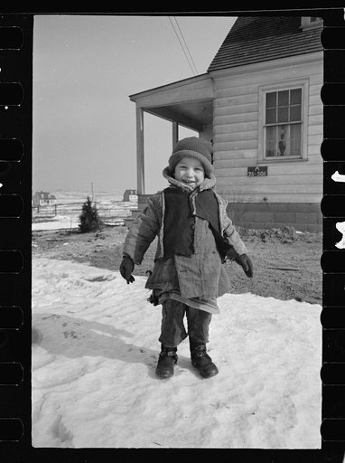 Westmoreland Homesteads, Mount Pleasant, Westmoreland County, Pennsylvania. Young homesteader