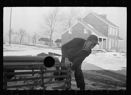Untitled photo, possibly related to: Westmoreland Homesteads, Mount Pleasant, Westmoreland County, Pennsylvania. Exterior of cooperative store, MH-PA-3
