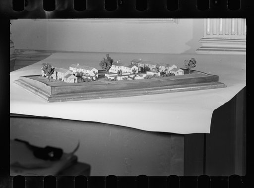 Untitled photo, possibly related to: Model of Berwyn, Maryland, project