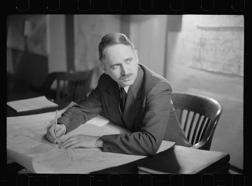 Untitled photo, possibly related to: Justen Hertzog, Washington, D.C., Chief Town Planner, Cincinnati project, Division of Suburban Resettlement