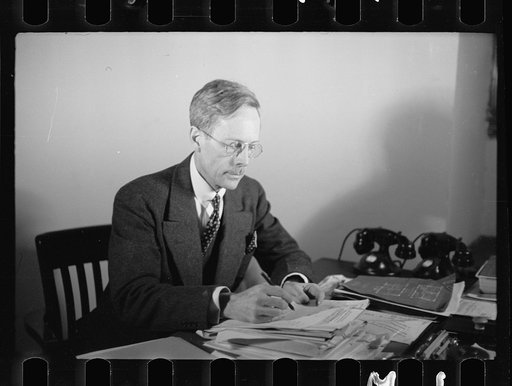 Untitled photo, possibly related to: R.J. Wadsworth, Washington, D.C., Assistant Chief of Architectural Section, Berwyn project, Suburban Resettlement Division
