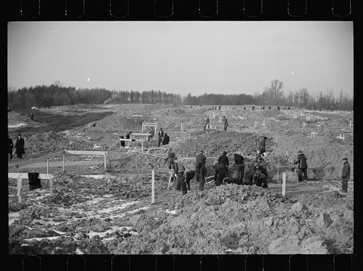 Winter at Berwyn project, Berwyn, Maryland