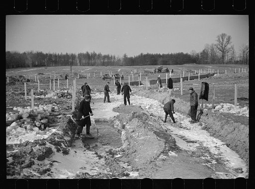 Winter at Berwyn project, Berwyn, Maryland