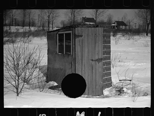 Untitled photo, possibly related to: Farmyard, Manville, New Jersey