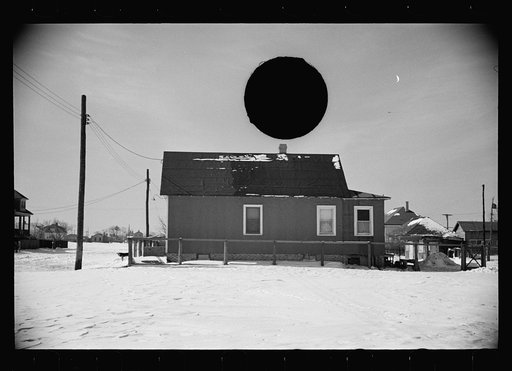 Untitled photo, possibly related to: Farmyard, Manville, New Jersey