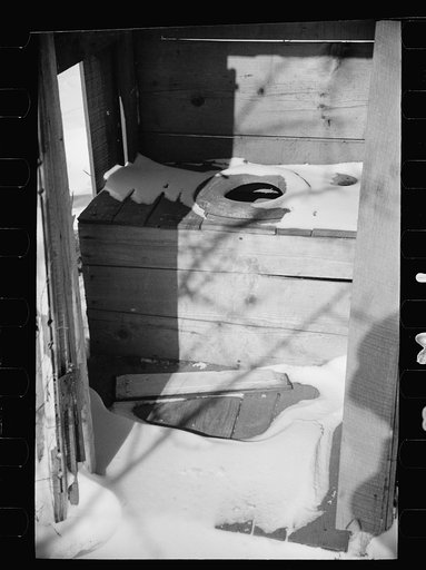 Privy off Amwell Road, West New Brunwick Township, New Jersey